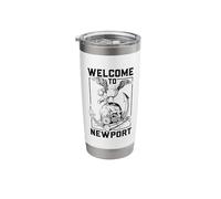 Seagull on Skull - Newport Stainless Steel Insulated Tumbler