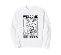 Seagull on skull - Pacific Grove Sweatshirt