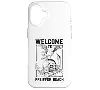 Seagull on skull - Pfeiffer Beach Case for iPhone 16