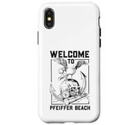 Seagull on skull - Pfeiffer Beach Case for iPhone X/XS