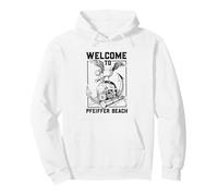 Seagull on skull - Pfeiffer Beach Pullover Hoodie
