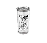 Seagull on Skull - St. Augustine Beach Stainless Steel Insulated Tumbler