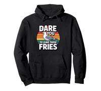 Seagull Saying Dare You To Leave Those Fries Pullover Hoodie