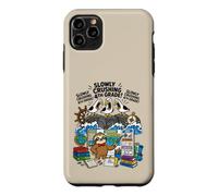 Seagull Slowly Crushing 4th Grade Sloth Geography Student Case for iPhone 11 Pro Max