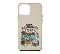 Seagull Slowly Crushing 4th Grade Sloth Geography Student Case for iPhone 12 mini