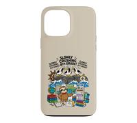 Seagull Slowly Crushing 4th Grade Sloth Geography Student Case for iPhone 13 Pro Max