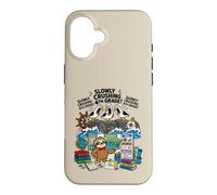Seagull Slowly Crushing 4th Grade Sloth Geography Student Case for iPhone 16