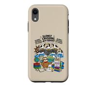 Seagull Slowly Crushing 4th Grade Sloth Geography Student Case for iPhone XR