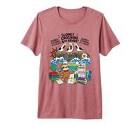Seagull Slowly Crushing 4th Grade Sloth Geography Student Premium T-Shirt