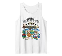 Seagull Slowly Crushing 4th Grade Sloth Geography Student Tank Top