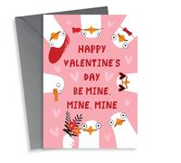 Seagull Valentine's Day Card - Be Mine