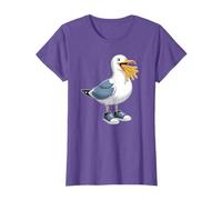 Seagull With Fries And Sneakers Fun T-Shirt