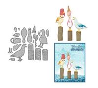 Seagull Wood Die Cuts for DIY Card Making | Metal Cutting Dies Sets for Handmade Scrapbooking Paper Crafting Festivals Album Party Wedding Decorative Stencils Supplies