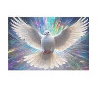 Seagull Wooden Jigsaw Puzzles for Adults Hard Poster Puzzle 1000 Piece Precise Interlocking Educational Game Toys （75×50cm）