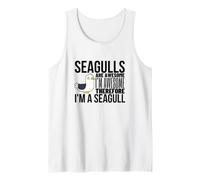 Seagulls are Awesome I'm Awesome I'm A Funny Seagull Tank Top