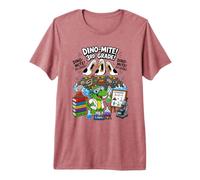 Seagulls Dino Mite 3rd Grade Dinosaur Back to School Kids Premium T-Shirt