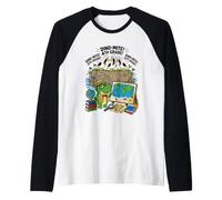 Seagulls Dino Mite 3rd Grade Dinosaur Back to School Kids Raglan Baseball Tee