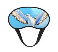 Seagulls in Flight Blackout Sleep Mask,Soft Polyester, Anti-Light, Stylish,Suitable for Men and Women,for Daily Work and Outdoor Travel.