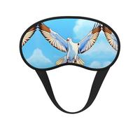 Seagulls in Flight Sleep Mask Soft Eye MaskBlindfold Eyeshade Smooth Comfortable Eye Cover with