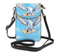 Seagulls in flight Small Cell Phone Purse Women's small crossbody bag with adjustable shoulder strap