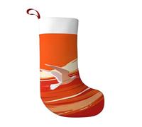 Seagulls Under The Sunset Christmas Stocking – Festive Holiday Decor With Full-Print Design, Perfect For Christmas, New Year Gift-Giving