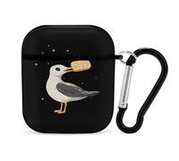 Seagulls With A Cracker Slim Compatible with Airpod Case Protective Hard Cover Skin Shockproof