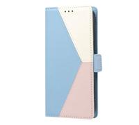 SEAHAI Case for Blackview Wave 9C, Premium Vintage PU Leather Flip Wallet Book Folio Cover with [Card Slots][Kickstand] Magnetic Close, Shockproof TPU, Light Blue