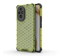 SEAHAI Case for Honor 200 5G, Ultra-thin Silicone TPU Shockproof Bumper Phone Case Cover [Advanced Air Cushion Drop Protection] [Honeycomb Shape] - Green