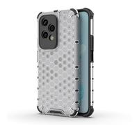 SEAHAI Case for Honor 200 Lite 5G, Ultra-thin Silicone TPU Shockproof Bumper Phone Case Cover [Advanced Air Cushion Drop Protection] [Honeycomb Shape], White