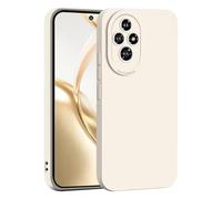 SEAHAI Case for Honor 200 Pro 5G, Ultra Thin Premium Soft Silicone Phone Cover with Thickened Camera Protection Design, Shockproof TPU Bumper Fashion Case Cover - White