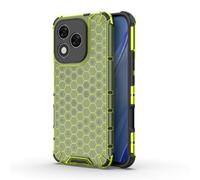 SEAHAI Case for HONOR 400 Lite 5G, Ultra-thin Silicone TPU Shockproof Bumper Phone Case Cover [Advanced Air Cushion Drop Protection] [Honeycomb Shape] - Green