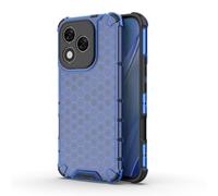 SEAHAI Case for HONOR 400 Lite 5G, Ultra-thin Silicone TPU Shockproof Bumper Phone Case Cover [Advanced Air Cushion Drop Protection] [Honeycomb Shape] - Blue