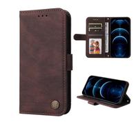 SEAHAI Case for HONOR 400 Pro 5G Leather PU Wallet Folio Stand Cover, Ultra-thin Shockproof Case Kickstand with Credit Card Slots TPU Shell Magnetic Close - Brown
