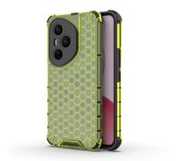 SEAHAI Case for HONOR 400 Pro 5G, Ultra-thin Silicone TPU Shockproof Bumper Phone Case Cover [Advanced Air Cushion Drop Protection] [Honeycomb Shape] - Green