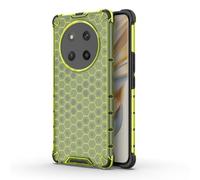 SEAHAI Case for HONOR Magic 7 Lite 5G, Ultra-thin Silicone TPU Shockproof Bumper Phone Case Cover [Advanced Air Cushion Drop Protection] [Honeycomb Shape] - Green