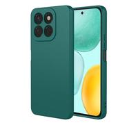 SEAHAI Case for HONOR X6C, Ultra Thin Silky-Soft Touch Soft Liquid Silicone Phone Cover with Shockproof Airbag Design, Premium TPU Bumper Fashion Case - Dark Green
