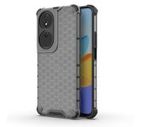 SEAHAI Case for Honor X7b / Honor 90 Smart, Ultra-thin Silicone TPU Shockproof Bumper Phone Case Cover [Advanced Air Cushion Drop Protection] [Honeycomb Shape] - Black