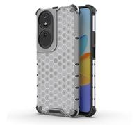 SEAHAI Case for Honor X7b / Honor 90 Smart, Ultra-thin Silicone TPU Shockproof Bumper Phone Case Cover [Advanced Air Cushion Drop Protection] [Honeycomb Shape] - White