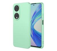 SEAHAI Case for Honor X7b / Honor 90 Smart, Ultra Thin Silky-Soft Touch Liquid Silicone Phone Cover with Shockproof Airbag Design, Premium TPU Bumper Fashion Case - Light Green