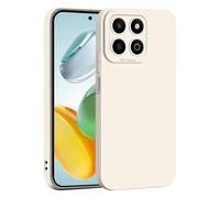 SEAHAI Case for HONOR X7c / HONOR 200 Smart 5G, Ultra Thin Premium Soft Silicone Phone Cover with Thickened Camera Protection Design, Shockproof TPU Bumper Fashion Case Cover - White