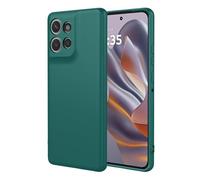 SEAHAI Case for Motorola Edge 60 Neo/Edge 50 Neo/ThinkPhone 25, Ultra Thin Silky-Soft Touch Soft Liquid Silicone Phone Cover with Shockproof Airbag Design, Premium TPU Bumper Fashion Case - Dark Green