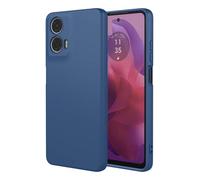 SEAHAI Case for Motorola Moto E14/Moto G04/Moto G04S, Ultra Thin Silky-Soft Touch Soft Liquid Silicone Phone Cover with Shockproof Airbag Design, Premium TPU Bumper Fashion Case - Blue