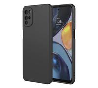 SEAHAI Case for Motorola Moto G22 / Moto E32 / Moto E32S, Ultra Thin Silky-Soft Touch Liquid Silicone Phone Cover with Shockproof Airbag Design, Premium TPU Bumper Fashion Case - Black