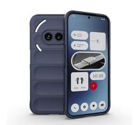 SEAHAI Case for Nothing Phone (2a)/Nothing Phone (2a) Plus, Sturdy Shockproof Case Soft Silicone Airbag Design Rubber Cover Heavy Duty Protection Ultra Thin Cover - Dark blue