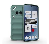SEAHAI Case for Nothing Phone (2a)/Nothing Phone (2a) Plus, Sturdy Shockproof Case Soft Silicone Airbag Design Rubber Cover Heavy Duty Protection Ultra Thin Cover - Green