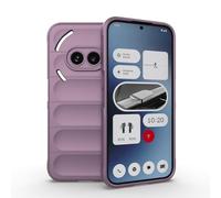 SEAHAI Case for Nothing Phone (2a)/Nothing Phone (2a) Plus, Sturdy Shockproof Case Soft Silicone Airbag Design Rubber Cover Heavy Duty Protection Ultra Thin Cover - Light Purple
