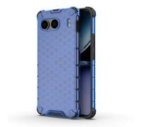 SEAHAI Case for OnePlus Nord 4 5G, Ultra-thin Silicone TPU Shockproof Bumper Phone Case Cover [Advanced Air Cushion Drop Protection] [Honeycomb Shape] - Blue