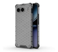 SEAHAI Case for OnePlus Nord 4 5G, Ultra-thin Silicone TPU Shockproof Bumper Phone Case Cover [Advanced Air Cushion Drop Protection] [Honeycomb Shape] - Black