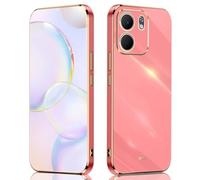 SEAHAI Case for OPPO A5X 5G/4G, Ultra Thin Premium TPU Bumper Shockproof Soft Cover Electroplating Phnom Penh Design Silicone Skin Slim Case, Red