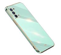 SEAHAI Case for OPPO A6X / OPPO A6 5G/4G / OPPO A6K, Ultra Thin Premium TPU Bumper Shockproof Soft Cover Electroplating Phnom Penh Design Silicone Skin Slim Case, Green